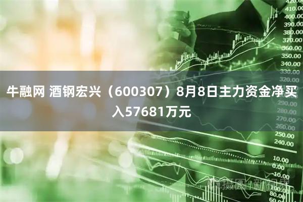 牛融网 酒钢宏兴（600307）8月8日主力资金净买入57681万元